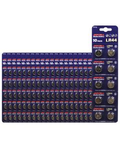 Japcell LR44 / A76 / AG13 / LR1154 knapcelle batterier - alkaline - 200 stk.