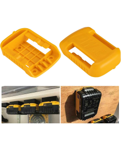 Batteriholder / Veggfeste for Dewalt 20V & 60V slide-batterier