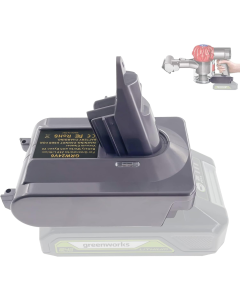 Greenworks 24V adapter for Dyson V6