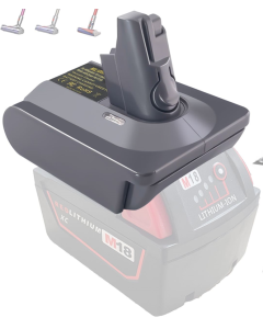 Milwaukee 18V adapter for Dyson V7 V8