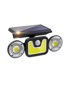 Utendørs vegglampe med solceller 270 grader 300 lumen