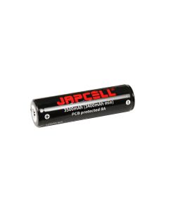 JAPCELL 18650 Oppladbart Li-ION Batteri – 3500mAh