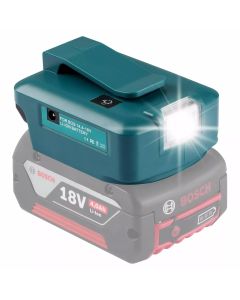 Adapter for powerbank til Bosch Procore 18V m/ LED-lys og USB-C