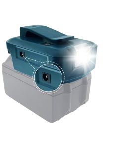 Adapter for powerbank til Bosch Green Series 18V med LED-lys og USB-C