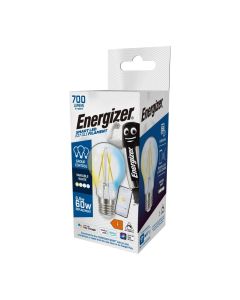 Energizer LED smartpære/glødepære E27 Wifi 700 Lumen (Flere hvite toner)