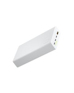 Green Cell PowerPlay20 Powerbank 20000mAh med hurtig opladning (2xUSB/2xUSB-C) Hvid
