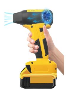 Blåser/støvblåser kompatibel med Dewalt 18/20V litiumbatteri