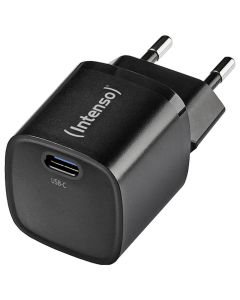 Intenso® USB-C GaN Power lader 30W PD 3.0/QC 4.0 - Svart
