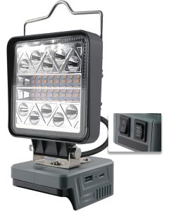 LED spotlys 800–1800 lumen for BOSCH Blue series 18V batteri