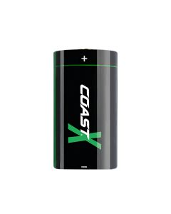 Coast CR123 3V USB-C oppladbart batteri 1100mAh (4 stk.) – Sertifisert CarbonNeutral® (CO2-nøytral)