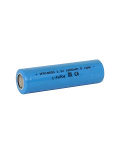 JAPCELL® 18650 Li-FePO4 3,2 V batteri 1600 mAh