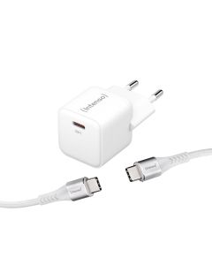 Intenso® USB-C GaN Power lader 30W PD/QC inkl. USB-C kabel