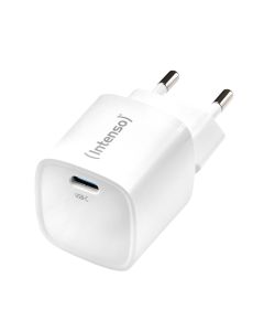 Intenso® USB-C GaN Power lader 30W PD 3.0/QC 4.0 - Hvit