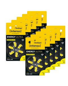 Intenso Str. 10 (A10) høreapparatbatterier - 60 stk.
