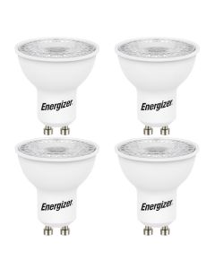Energizer GU10 LED-pære 4,9W (345lm), 3000K, varmhvit, 4 stk.