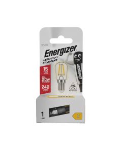 Energizer E14 LED glødepære 2W (240lm), 3000K, Varm hvit