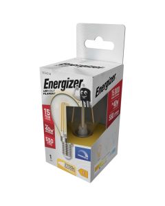 Energizer E14 LED glødepære 5W (550lm), 2700K, Varm hvit, Dimbar