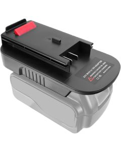 Batteriadapter - Black&Decker/Stanley 20V til 18V Ni-MH/Ni-CD elektroverktøy