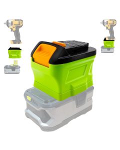 Batteriadapter - Ryobi for DeWalt elektroverktøy
