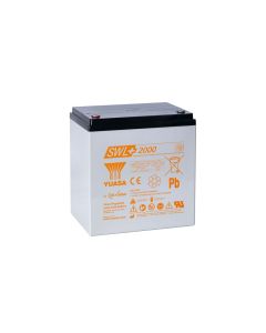 Yuasa SWL+2250-12FR Blybatteri (Flammehemmende boks)