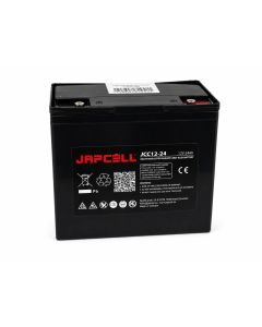 JAPCELL® batteri for hyttescooter 12V / 24Ah