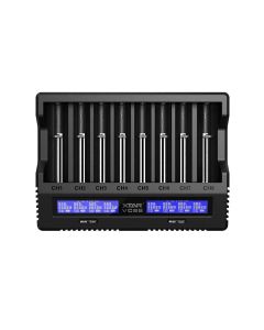 Xtar VC8S-lader for 8 stk. Li-ion- og NiMH-batterier