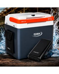 Zorn Cooler 29L 12/230V/USB inkl. powerbank 20 000 mAh
