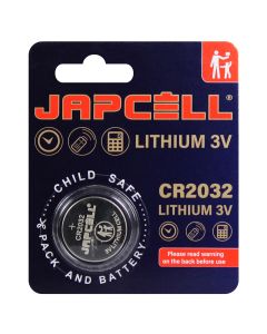JAPCELL® litium CR2032-batteri - 1 stk.