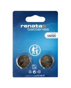 Renata CR2325 litium-knappcellebatterier – 2 stk.