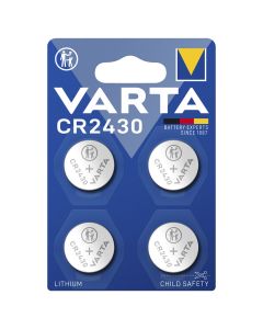 Varta CR2430 knappcellebatteri (4 stk.)