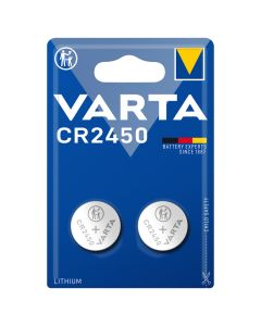 Varta CR2450 knappcellebatteri (2 stk.)