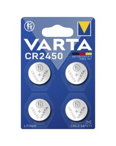 Varta CR2450 knappcelle (4 stk.)
