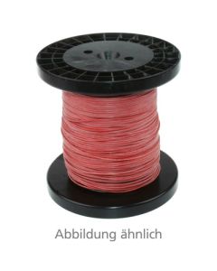 Kobber ledning 2,50 mm² rød med fleksibel silikon - 100 meter per rull