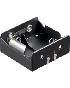 2x d (mono) batteriholder