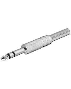 Plug - 6.35mm - Stereo