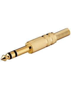Plug - 6.35mm - Stereo