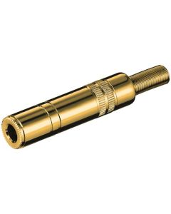 Plug - 6.35mm - Stereo