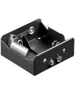 2x d (mono) batteriholder