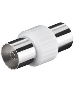 F -adapter: koxial hunn - koxial hunn - plast