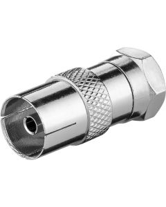 F -adapter: f he - koxial kvinne - sink