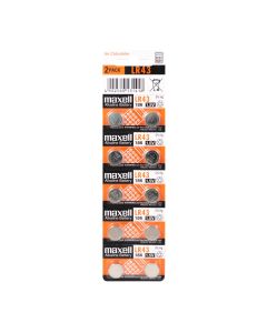 Maxell Alkaline LR43 batterier - 10 stk.