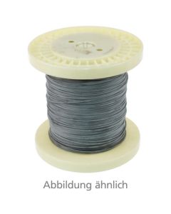 Kobber ledning 0,25 mm² svart med fleksibel silikon - 100 meter per rull