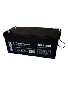 Q-Batteries 12LS-200 / 12V-208AH 10-års AGM-batteri