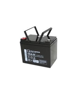 Q-Batteries 12LS-33 / 12V-35AH 10-års AGM-batteri
