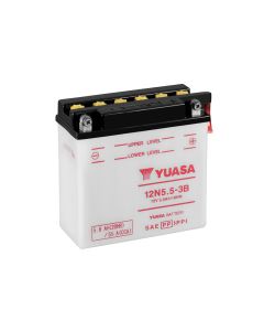 Yuasa 12N5.5-3B 12V batteri for motorsykkel