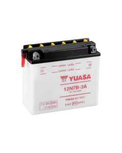 Yuasa 12N7B-3A (uten syre) 12V batteri for motorsykkel