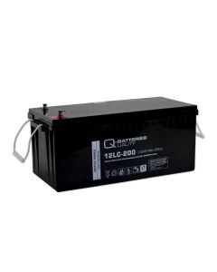 Q-Batteries 12LC-200 / 12V-214ah Deep Cycle AGM Battery (forbruksbatteri)
