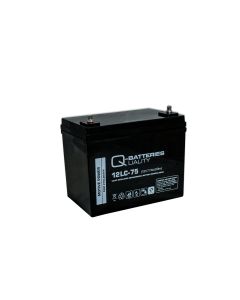 Q-Batteries 12LC-75 12V 77ah Deep Cycle AGM Battery (forbruksbatteri)