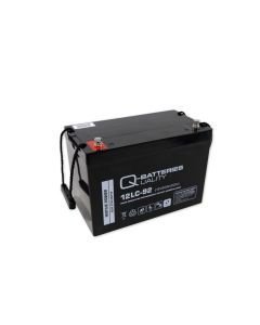 Q-Batteries 12LC-92 12V 93ah Deep Cycle AGM Battery (forbruksbatteri)
