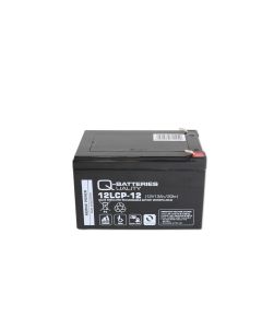 Q-Batteries 12LCP-12 12V 13AH DEEP CYCLE AGM Battery (forbruksbatteri)